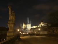 Charles Bridge in night